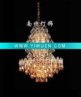 Luxury Colored Crystal Chandelier