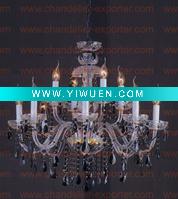 Wholesale 2 tiers 12 cups bohemian crystal chandelier