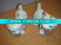 Wholesale Lovely animal ceramic toy-- cat