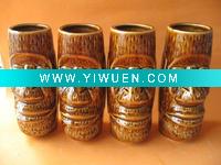 Wholesale ceramic mug/tiki cup