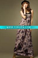 Wholesale Summer fashion Clothing Dress/Woemn Clothing/Ladies Brouse/Apparel/garment F0102