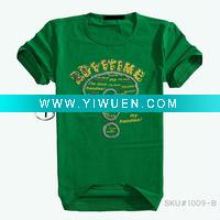 Wholesale 1009-B Hot Fashion 100% Cotton Men's T-Shirt