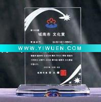 Wholesale hot selling crystal trophy and award