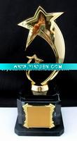 Wholesale new design crystal metal trophy