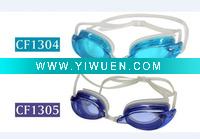 Wholesale Whalesale swimming eyewear with 3D fraction bar at the end of the frame CF1300