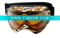 Wholesale Water transfered frame ski goggle SNOW-1000 snowboad goggles ski glasses eyewear
