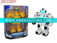 Wholesale 2011 new design toy robot with light and music