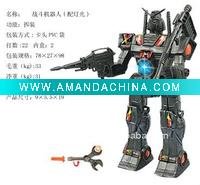 Wholesale dismounting robot boy toys with gun and tree RB42033A