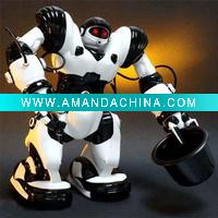 Wholesale 34cm radio control robot toy with lights and voice