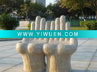 Wholesale Sculpture granite chair