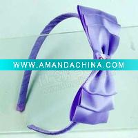 Wholesale satin ribbon hair bow