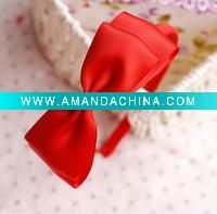 Wholesale hair band with ribbon bows