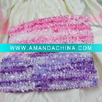 Wholesale fashion children's hair accessories baby ribbon bow barrette/ hair band