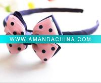 Wholesale hair band with ribbon bows