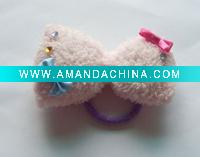 Wholesale Hot sell Lady`s hair accessory with ribbon