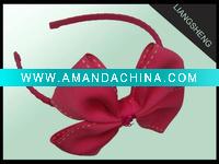 Wholesale ribbon bow head bands