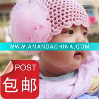 Wholesale fashion children's hair accessories baby ribbon bow barrette/ hair band