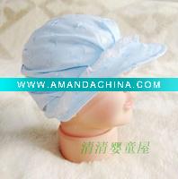 Wholesale Lace baby hat cap mesh hat