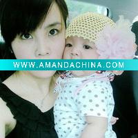 Wholesale fashion children's hair accessories baby ribbon bow barrette/ hair band