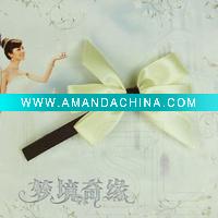 Wholesale Fashion Hair accessories/Ribbon Bow/Ribbon bow
