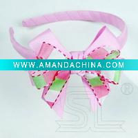 Wholesale Fashion Hair Bow,Ribbon Bow,headbands