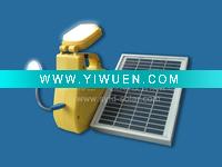 led solar emergency camping light