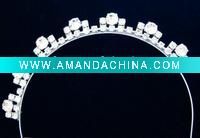 Wholesale silver plating brital hair accessory