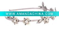 Wholesale silver plating wedding hair accessory