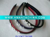 Fashion Hair Band with Rhinestone and Metal Chain