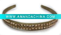 Wholesale Crystal hairband/hair accessory