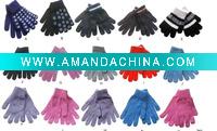 Wholesale acrylic magic gloves