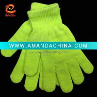 Wholesale neon glove,striped neon glove NLNP(139)