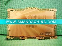 Wholesale golden card