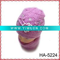 Wholesale women's winter crochet hat