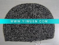 Wholesale 100% cashmere crocheted hat / toboggan cap