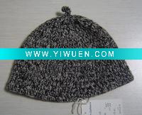 Wholesale 100% cashmere crocheted hat