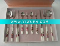 Wholesale nice-looking 18/0 porcelain dinnerware set