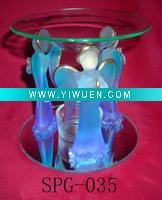 Wholesale Beautiful pray angel design fragrance glass oil burner