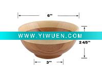 Wholesale promotional bamboo salad bowl