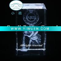 Wholesale beautiful and newest 3d laser crystal crafts