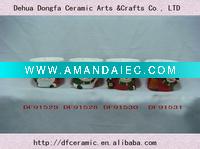 Wholesale colorful ceramic christmas indoor ornament