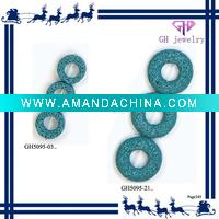 New Arrival Large Hole Round Shape Lava Stone Strand