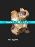 Wholesale ceramic baby elephant