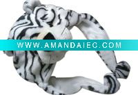 Wholesale plush tiger hat,Cartoon animal hat,winter hat