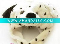 Wholesale plush dog hat,Cartoon animal hat,winter hat