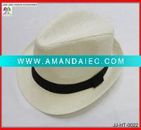 Wholesale Ladies Straw Fedora Hat