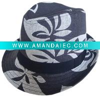 Wholesale Paper Fedora Hat