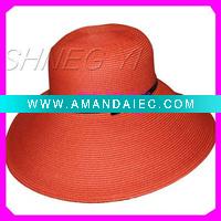 Wholesale fedora paper straw hat RQ-A393