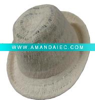 Wholesale fedora hat, cowgirl hat,trilby hat