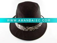 Wholesale Fashional Fedora/bucket for women and men/ Top hat